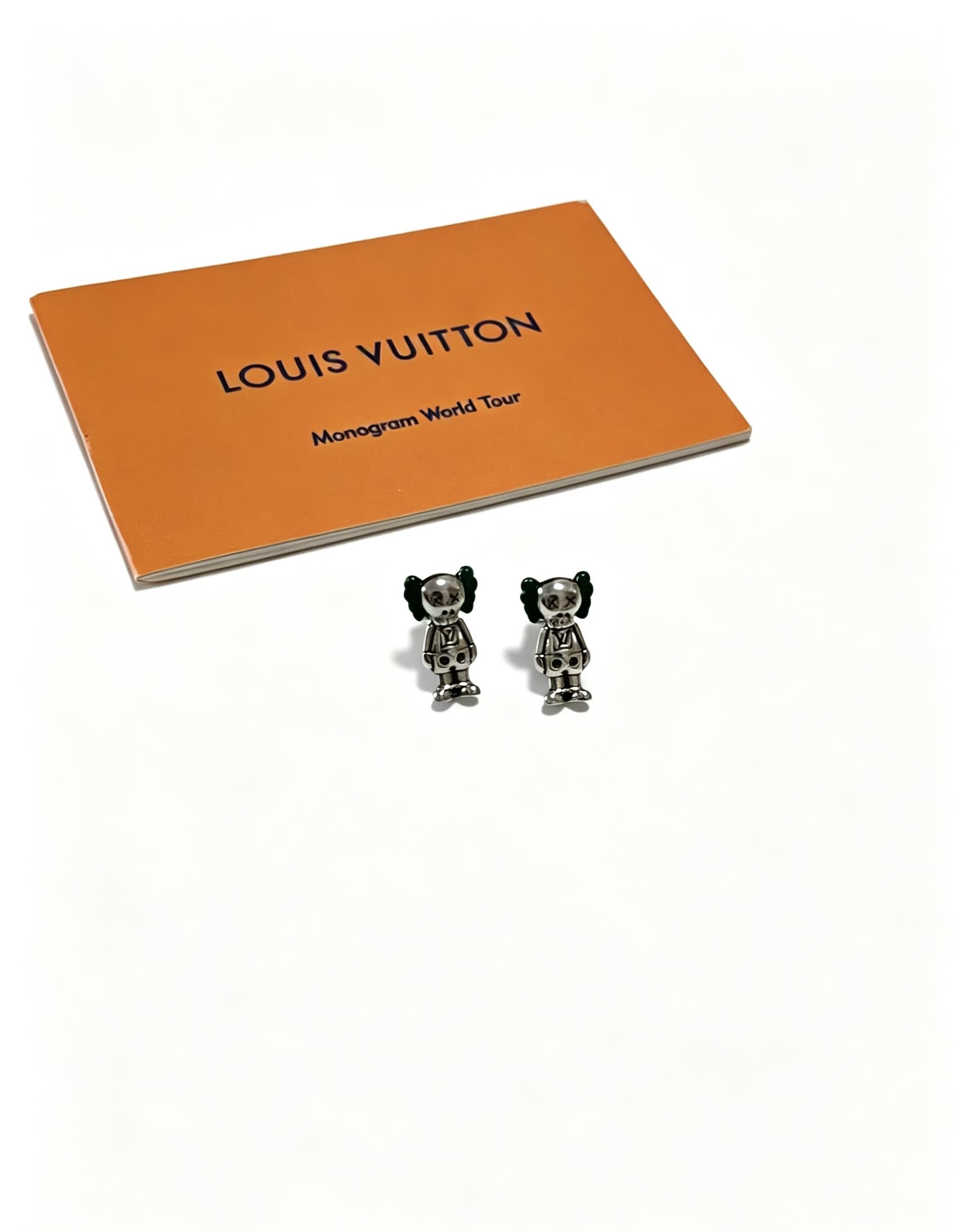 Louis Vuitton Monogram World Tour Earrings